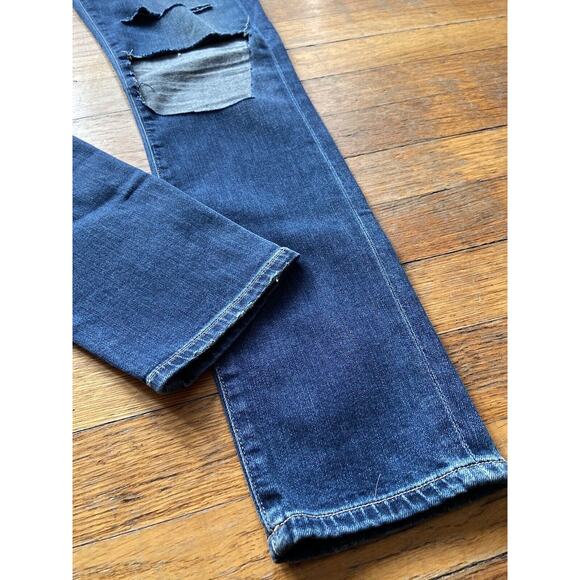 CITIZENS of HUMANITY Distressed Rocket-High Rise Skinny Jeans sz 27 (NWT) - Picture 8 of 12